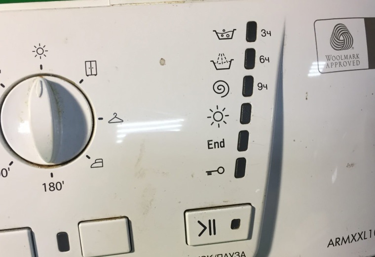 Замена модуля управления стиральной машины Zertek